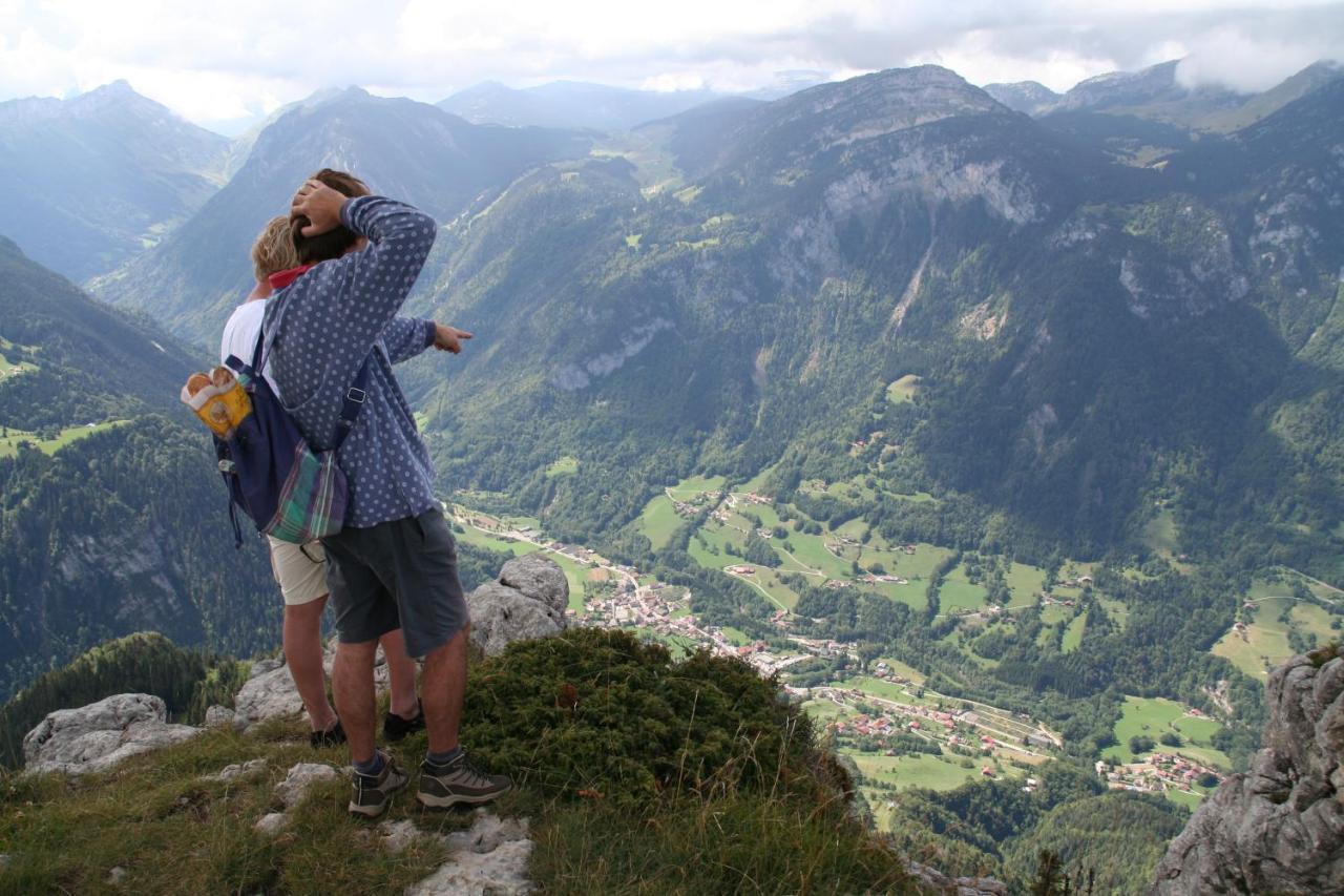 L'Horizon Des Alpes Bed and Breakfast Le Petit-Bornand-les-Glieres Buitenkant foto